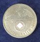 Preview: 5 Reichsmark Drittes Reich "Hindenburg" 1938 J aus 900er Silber KM94