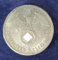Preview: 5 Reichsmark Drittes Reich "Hindenburg" 1938 F aus 900er Silber KM94