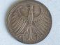 Preview: 5 DM Silberadler aus 625er Silber 1951 J