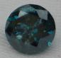 Preview: Blauer Diamant im Brillantschliff mit 1.00 ct, I2 mit kleinem Delgrey-Diamond Report