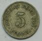 Preview: 5 Pfennig Kaiserreich 1914 A aus CuNi