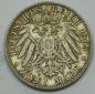 Preview: 2 Mark Kaiserreich "Georg König von Sachsen" 1903 E aus 900er Silber
