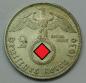 Preview: 2 Reichsmark "Hindenburg" III Reich 1939 D aus 625er Silber