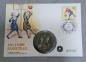 Preview: Numisbrief mit Niue 5 Dollar 1991, 100 Jahre Basketball, Neusseland