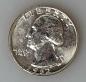 Preview: 1/4 Dollar 1960, Washington Quarter, USA aus 900er Silber