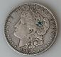 Preview: 1 $ US "Morgan Dollar" 1921 USA, One Dollar aus 900er Silber