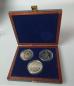 Preview: 3x Medaillen Europa 99  "Friedrich Barbarossa, Friedrich II" 1916, Originalschatulle