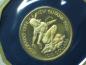 Preview: 100 Dollar Goldmünze 1976, Guyana, Franklin Mint in OVP mit Zertifikat