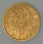Preview: 20 Mark "Wilhelm II Uniform", Reichsgold, Goldmark 1914, Deutsches Reich, 900er Gold, Berlin