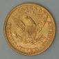 Preview: 5$ US "Liberty Head" 1895 "Half Eagle" USA 900er Gold