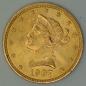 Preview: 10$ US "Coronet Head" "1907 "Eagle" USA 900er Gold