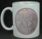 Preview: "Germanisches Museum" Kaffeebecher delgrey, 11 fl oz. Keramik weiß