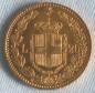 Preview: 20 Lire "Umberto I" 1882 Italien 900er Gold