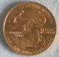 Preview: 5$ US "American Eagle - Liberty Walking" 1986 USA 1/10 oz 916,7er Gold, Römische Jahreszahlen