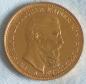 Preview: 20 Mark "Friedrich von Preussen", Reichsgold, Goldmark 1888, Deutsches Reich, 900er Gold, Berlin