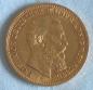 Preview: 20 Mark "Friedrich von Preussen", Reichsgold, Goldmark 1888, Deutsches Reich, 900er Gold, Berlin