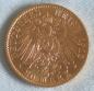 Preview: 20 Mark "Wilhelm II", Reichsgold, Goldmark 1912, Deutsches Reich, 900er Gold, Berlin