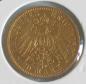 Preview: 20 Mark "Wilhelm II", Reichsgold, Goldmark 1890, Deutsches Reich, 900er Gold, Berlin