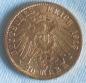 Preview: 20 Mark "Wilhelm II", Reichsgold, Goldmark 1913, Deutsches Reich, 900er Gold, Berlin
