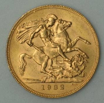 Sovereign "Edward VII" 1902, Großbritannien, 916,7 Gold, London