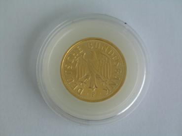 1 DM Gold 2001 "F" aus Feingold 999,9