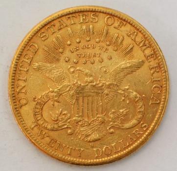 Preview: 20$ US "Liberty Head" 1898" "Double Eagle" USA 900er Gold, San Francisco