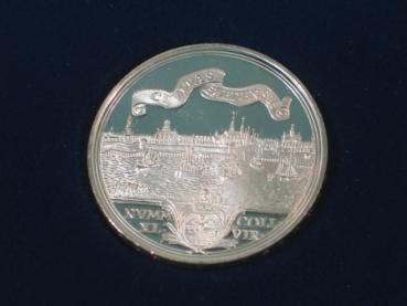 Replik "2 1/2 facher Dukat der Bürgerdeputiereten der Stadt Emden von 1745" aus 500er Silber in OVP