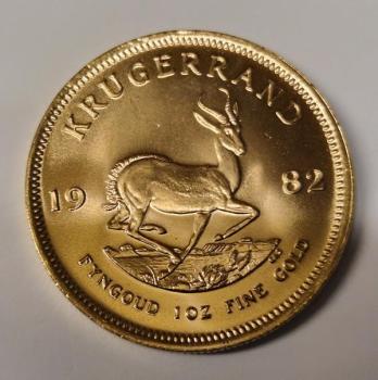 Krügerrand 1 oz (Unze) 1982, Anlagemünze
