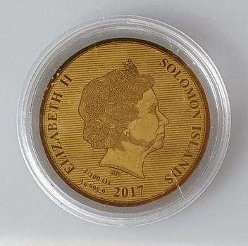 100 Dollars "Double Eagle" 2017 Solomon Islands 999,9 Gold
