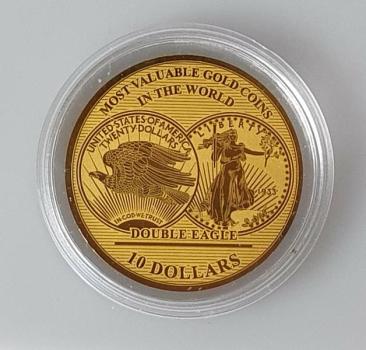 100 Dollars "Double Eagle" 2017 Solomon Islands 999,9 Gold