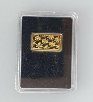 1 Gramm Goldbarren Gold Quadriga aus 999,9 Feingold in OVP