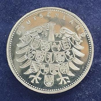 Silbermedaille -Berlin Olympia 2000- 999 Feinsilber, Gewicht: 14,81g