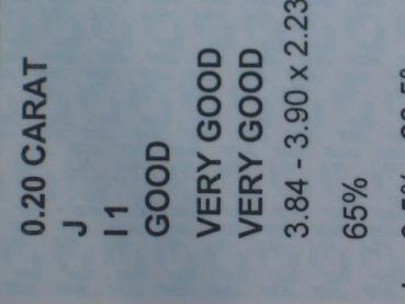 Preview: Diamant im Brillantschliff 0.21 ct/ VS 2/ L/ G/ G/ G/ mit IGI Report