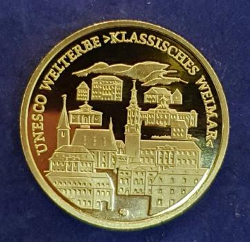 100 Euro Gold 2006 "Weimar" 1/2 oz 15,55g Feingold 999,9