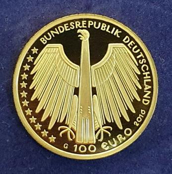 100 Euro Gold 2016 "Regensburg" 1/2 oz 15,55g Feingold 999,9