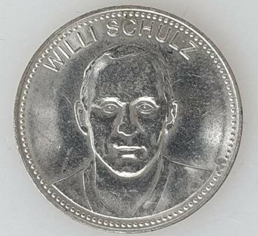 Willi Schulz - Shell Sammelmedaille IX Fussball WM 1970 Mexico