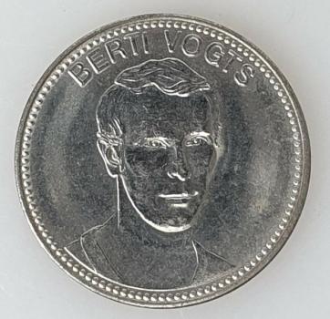 Berti Vogts - Shell Sammelmedaille IX Fussball WM 1970 Mexico