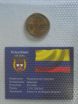 Preview: 500 Pesos aus Kolumbien 1993-2006 im Blister
