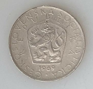 Preview: 5 Kronen 1969, Tschechoslowakei CuNi