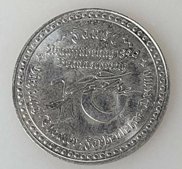 Preview: Erinnerungs-Medaille Johann Wolfgang Goethe Faust Uraufführung Braunschweig 1829