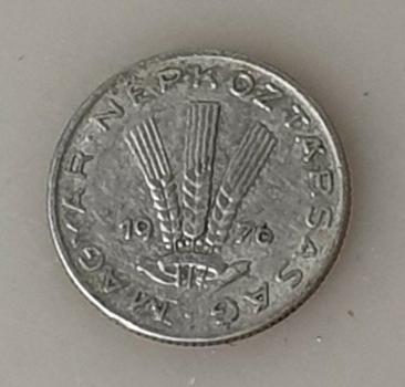 Preview: 20 Filler, Ungarn, Kursmünze aus dem Jahr 1976