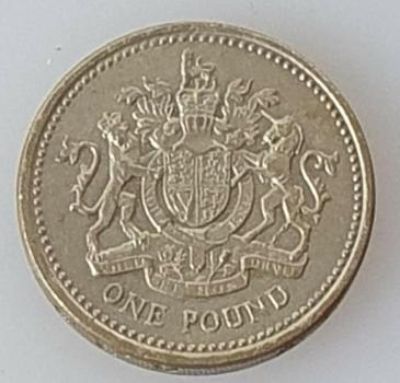 Preview: 1 Pfund (One Pound) 1983 -Elisabeth II-, Großbritannien