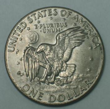 1 Dollar -Eisenhower- -Mondlandung- 1977, Vereinigte Staaten USA