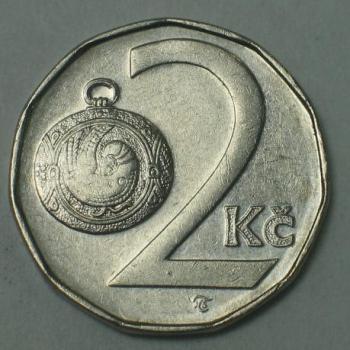 2 Kronen 1993, Tschechische Republik