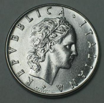 50 Lire 1976, Italien