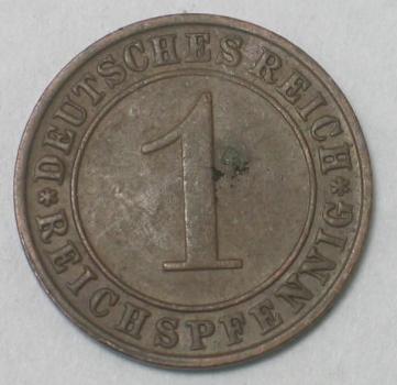 1 Reichspfennig 1935 F, Deutschland