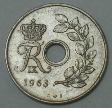Preview: 25 Öre 1968, Dänemark