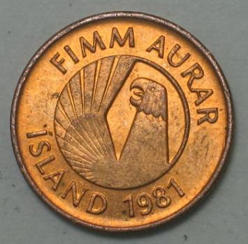 Preview: 5 Aurar 1981, Island