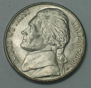5 Cent -Five Cent- "Jefferson Nickel" 1946-2003, USA