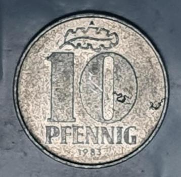 10 Pfennig 1983, DDR